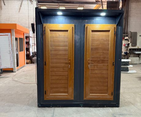 115x210 Klozet ve Pisuvarlı WC Kabini